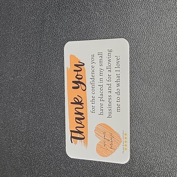 Thank You Cards: Cow Tulip Watercolor Blue Pink Purple Green Red Orange Qty 50 - Picture 7 of 13